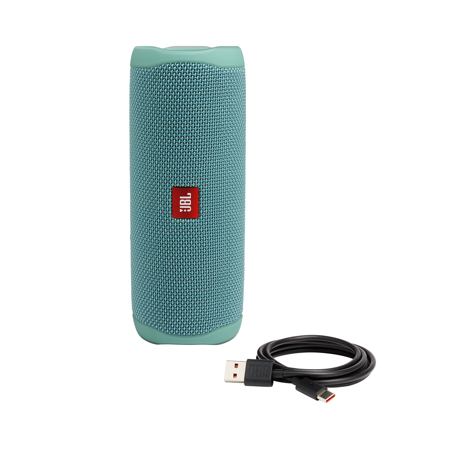 JBL Flip 5 - Teal - Portable Waterproof Speaker - Detailshot 1